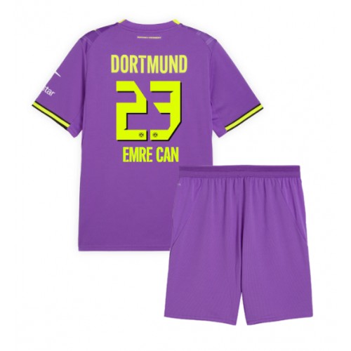 Fotbalové Dres Borussia Dortmund Emre Can #23 Dětské Alternativní 2026-27 Krátký Rukáv (+ trenýrky)